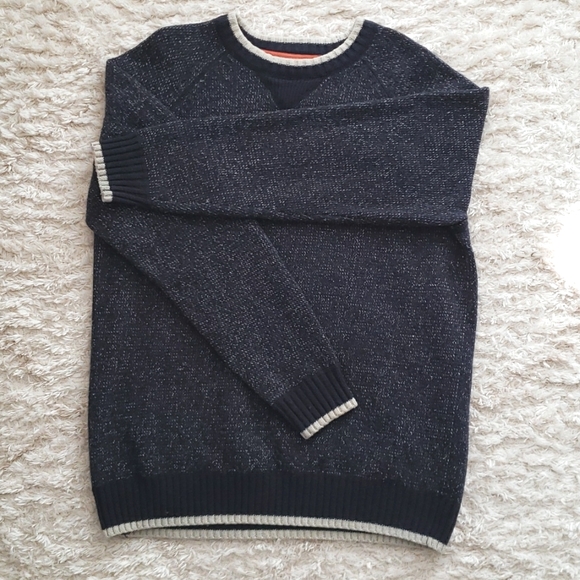 Cambridge Dry Goods Other - Mens Cambridge Dry Good Dark Blue Knit Sweater Size Large